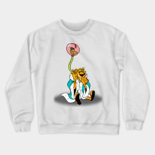 you gotta' very loud thumb Crewneck Sweatshirt